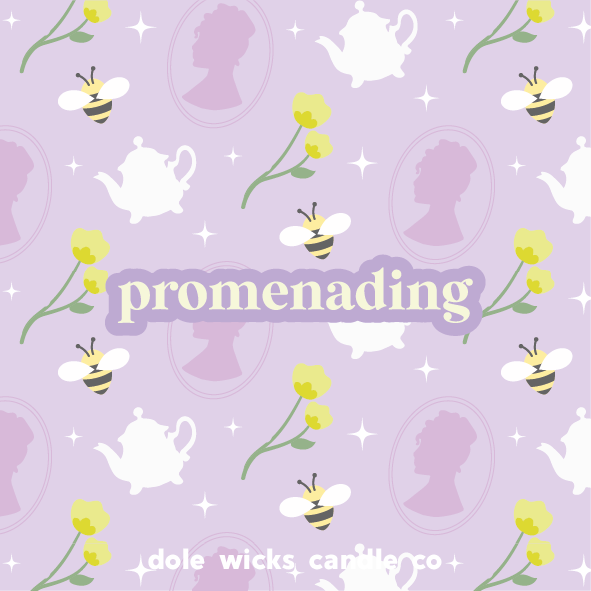 Promenading (Bridgerton Inspired) Dole Wicks Candle Company