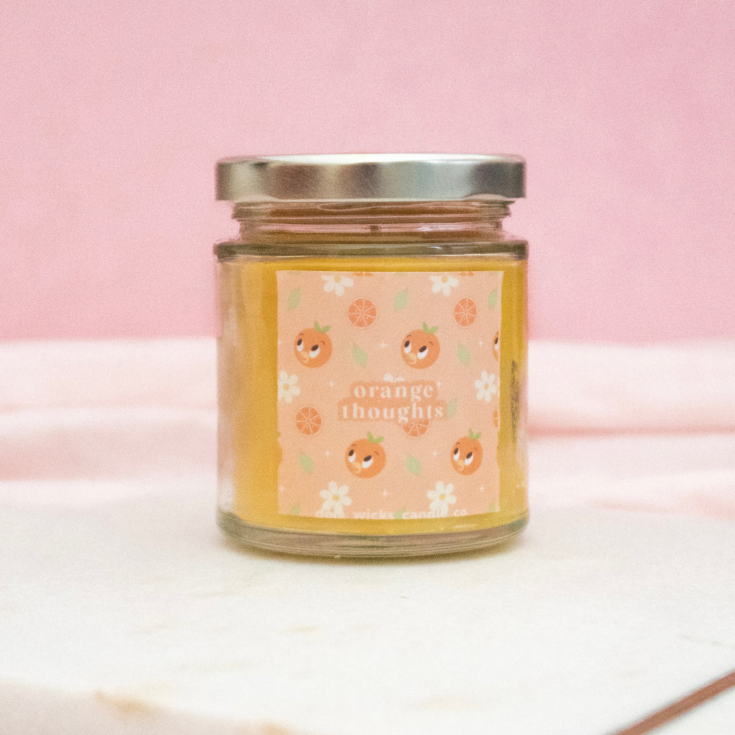 Orange Thoughts Candle