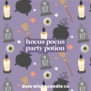 Hocus Pocus Party Potion Candle