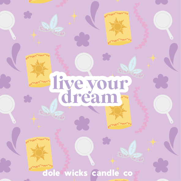 Live Your Dream Reed Diffuser