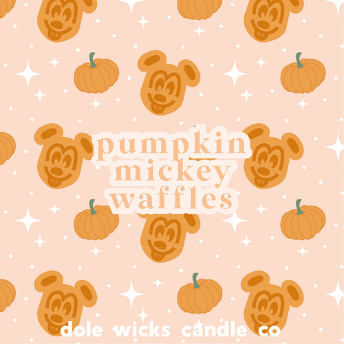 Pumpkin Mickey Waffles Reed Diffuser
