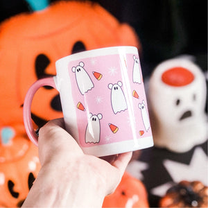 Spooky but Cute 11oz Mug Pink