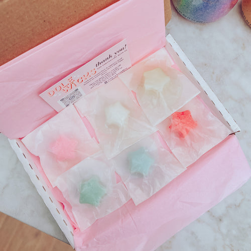 Set of 6 Wax Melt Sample Selection Box